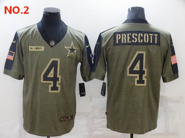 Men's Dallas Cowboys #4 Dak Prescott Jerseys-15